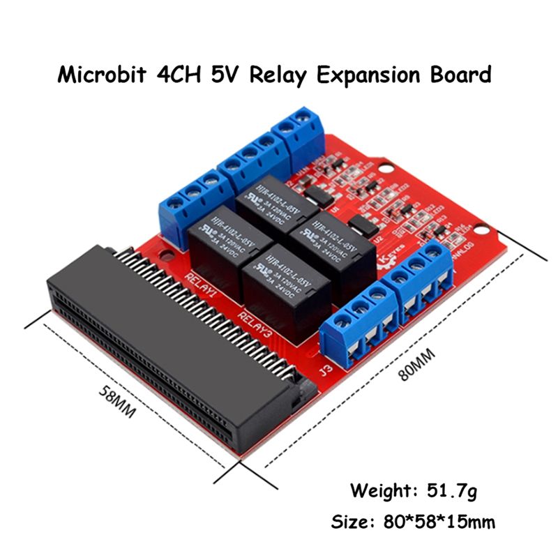 A40I Microbit 4 Channel Relay  - огляд і ціна Kids Education Channel