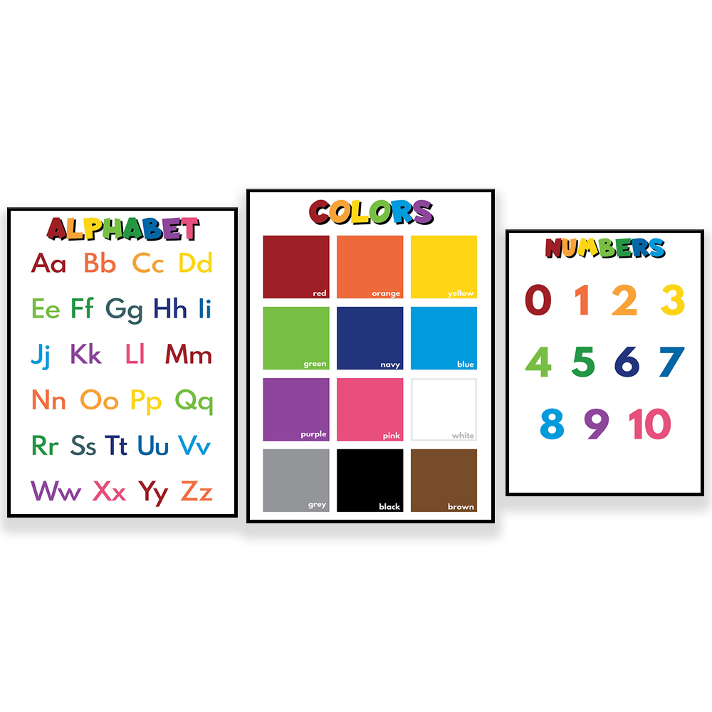 COLOR NAMES,ALPHABET,NUMBERS f - огляд і ціна Kids Education Name