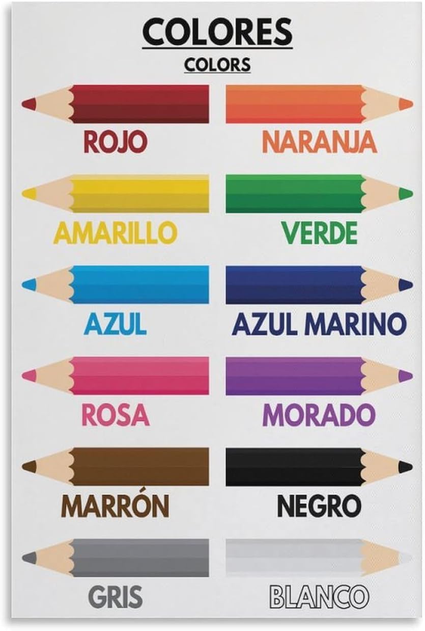 Color Names for Kids, Spanish  - огляд і ціна Kids Education Name