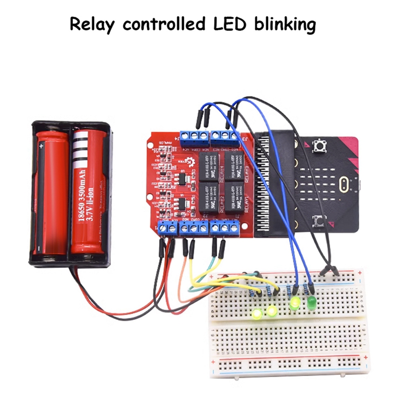 Microbit 4 Channel Relay Modul - огляд і ціна Kids Education Channel
