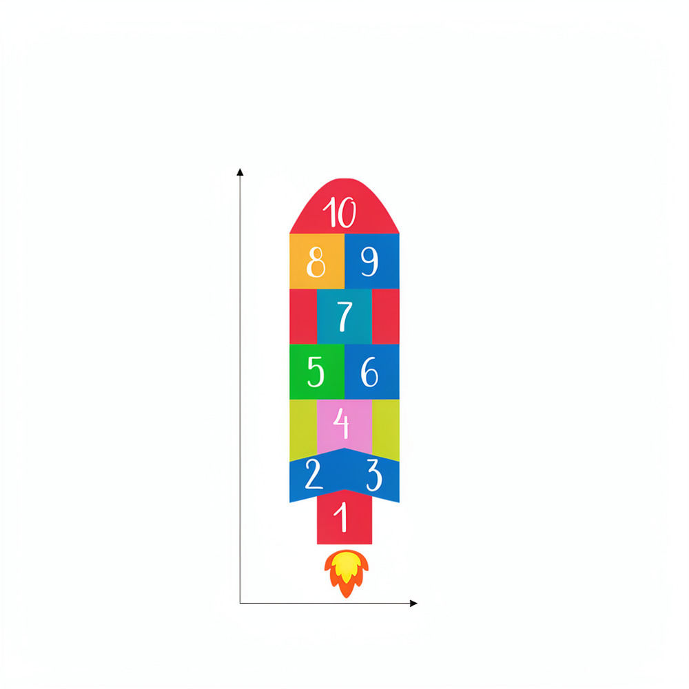 Educational Rocket Hopscotch W - огляд і ціна Kids Education Activities