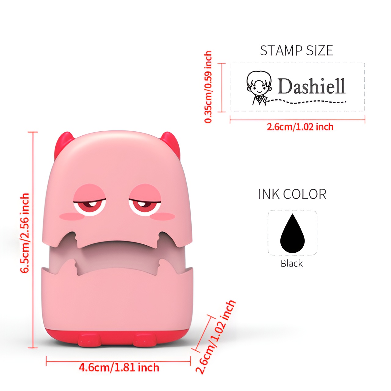Kids Custom Name Stamp - Perso - огляд і ціна Kids Education Name