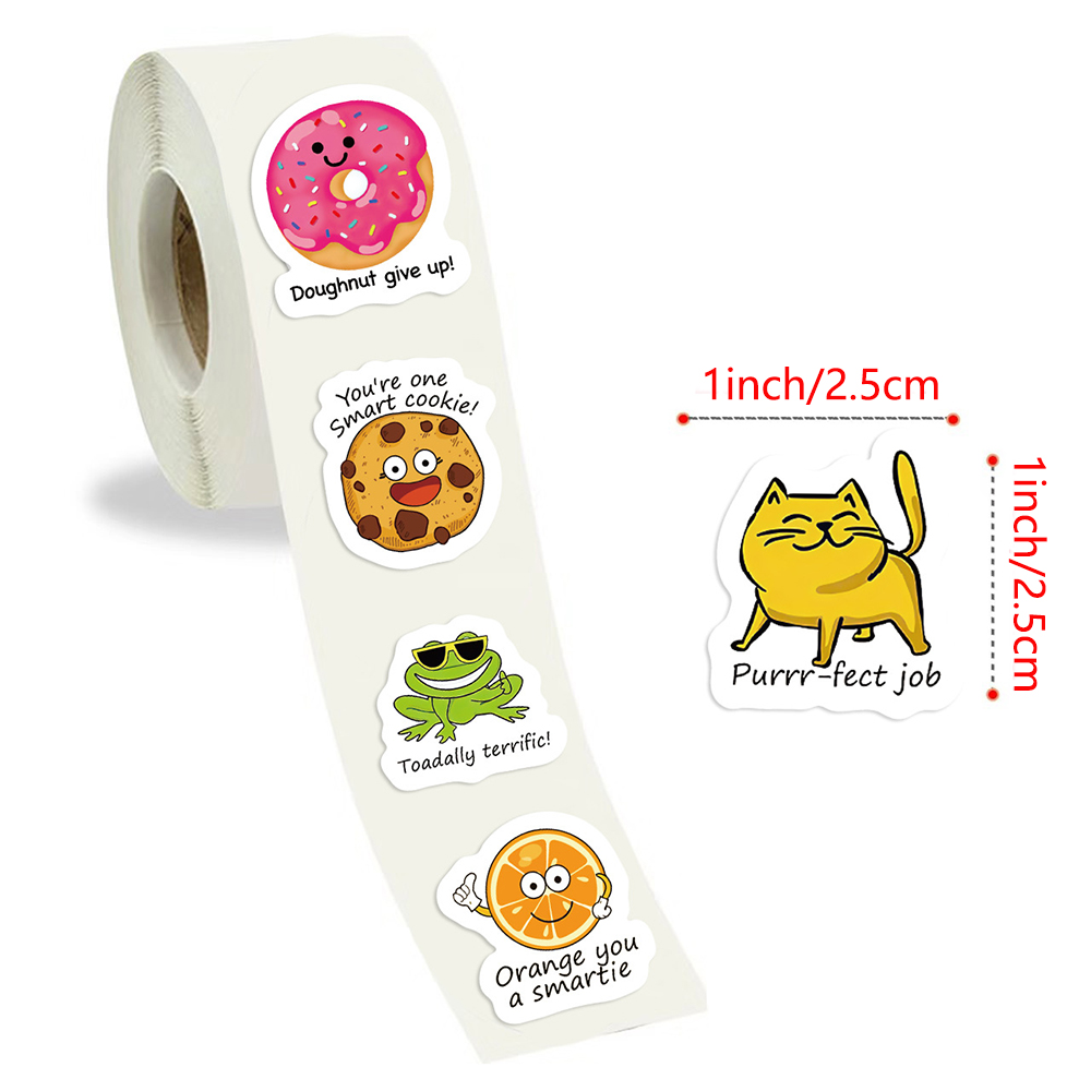 100-500pcs Cute Decal Student  - огляд і ціна Kids Education Motivation